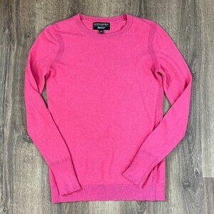 Banana Republic Filpucci Italian Merino Wool Cashmere Pink Sweater Sz XS